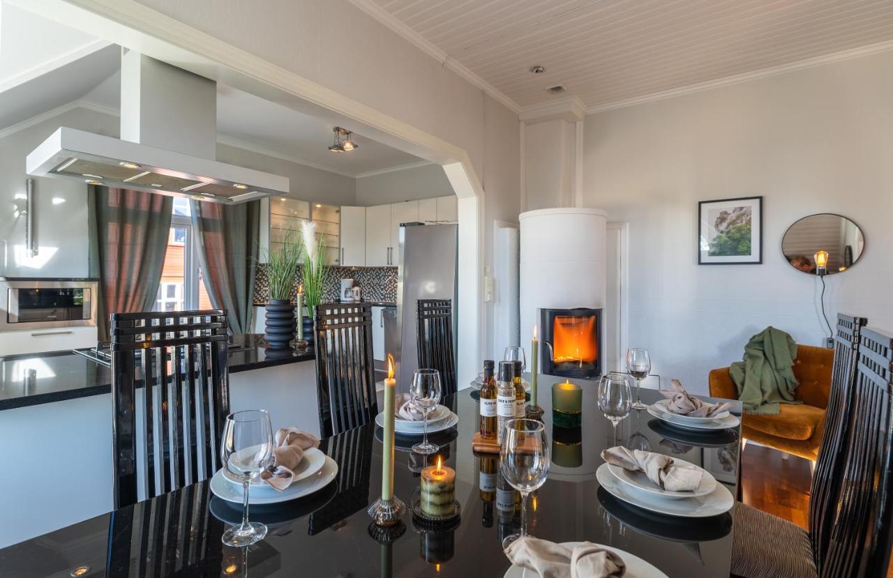 Enter Tromso - Exclusive 4 Bedroom Villa المظهر الخارجي الصورة